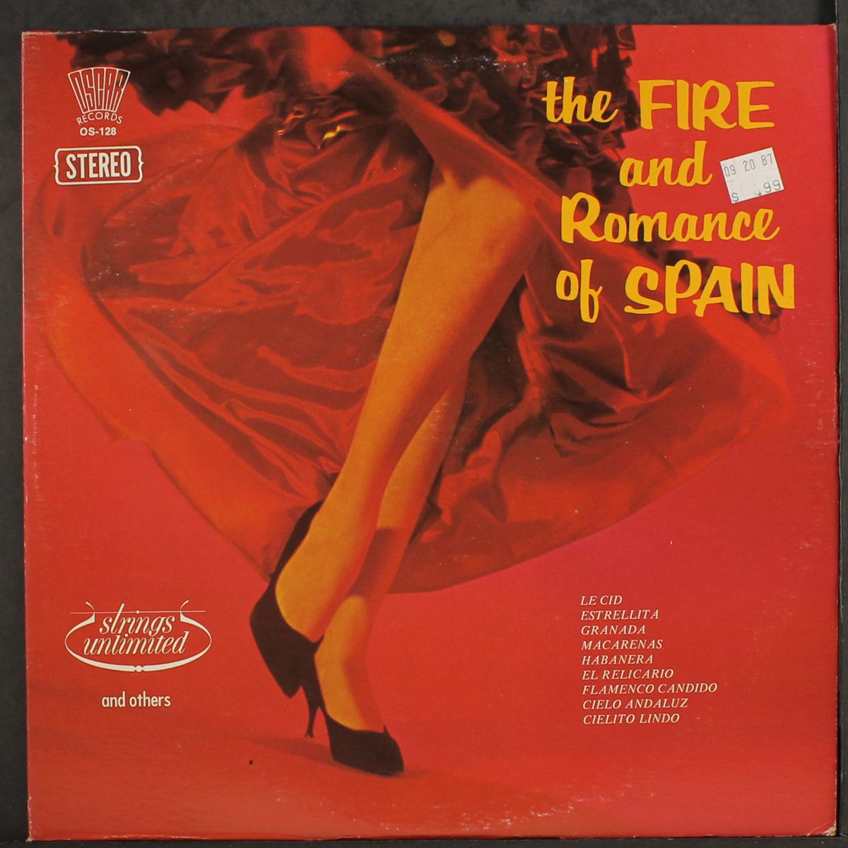 the fire & romance of spain by STRINGS UNLIMITED