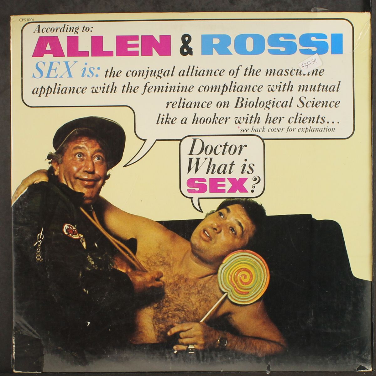 doctor what is sex? by ALLEN & ROSSI