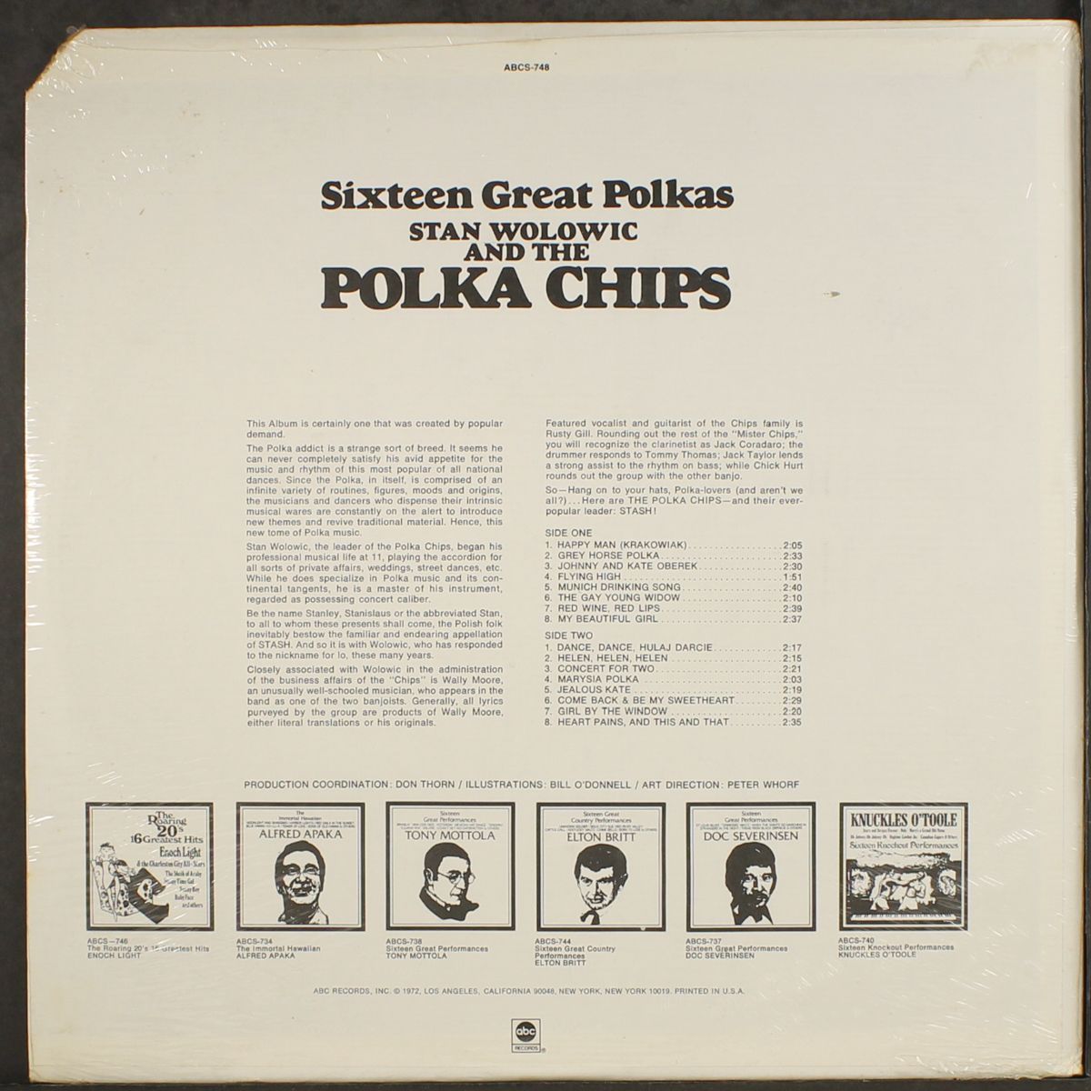 sixteen great polkas by STAN WOLOWIC & POLKA CHIPS