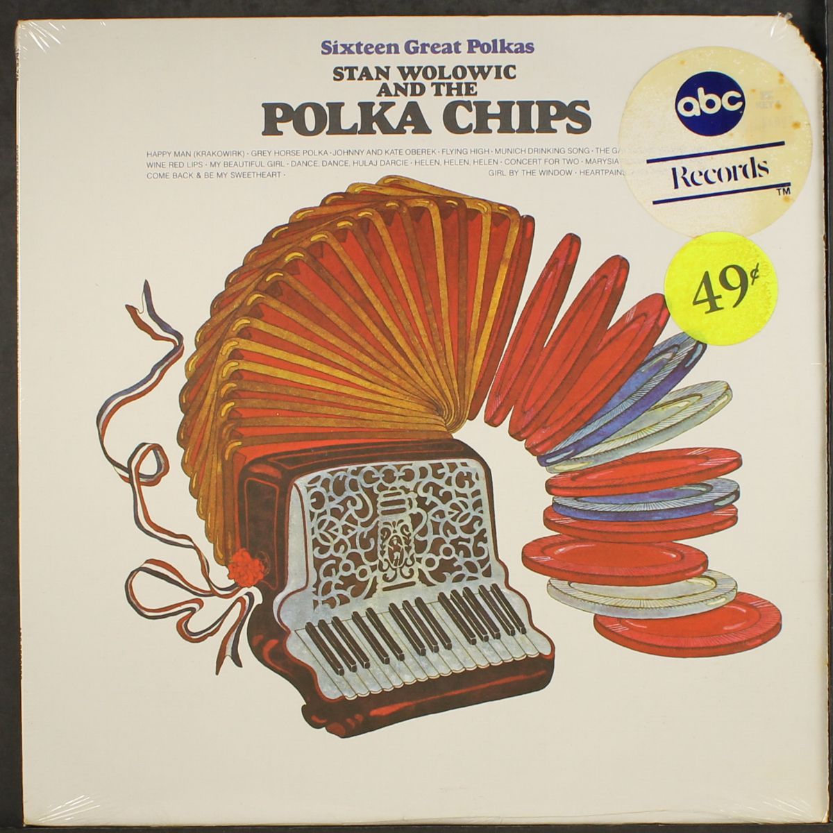 sixteen great polkas by STAN WOLOWIC & POLKA CHIPS