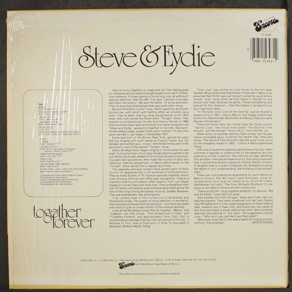 together forever by STEVE & EYDIE
