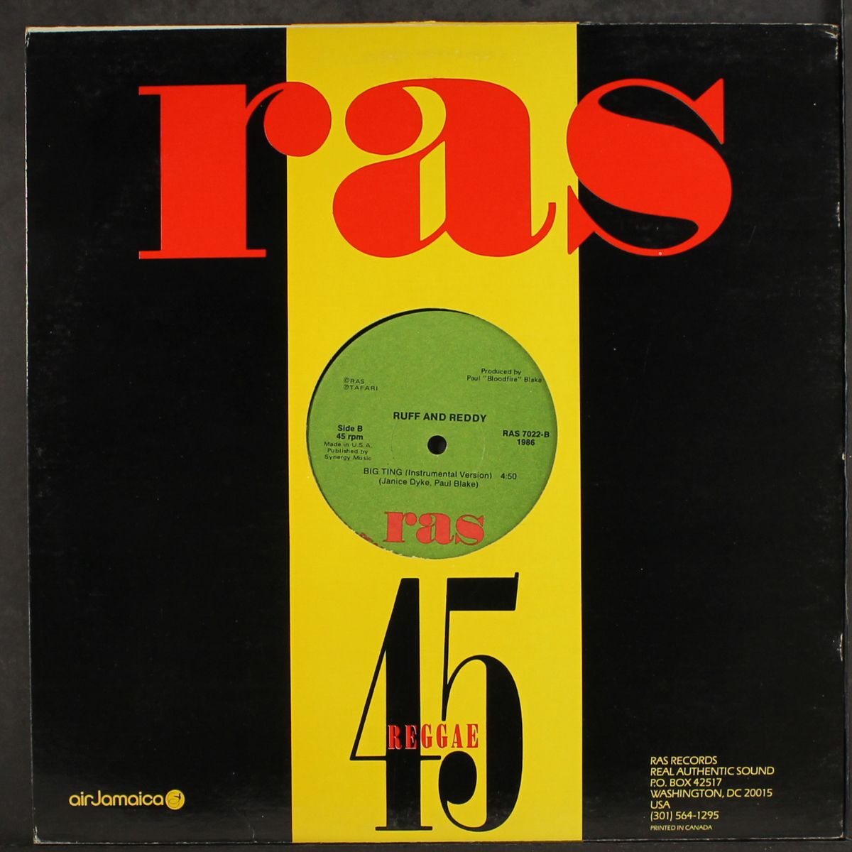 fat a carry de shot / big ting (instro) by RUFF & REDDY