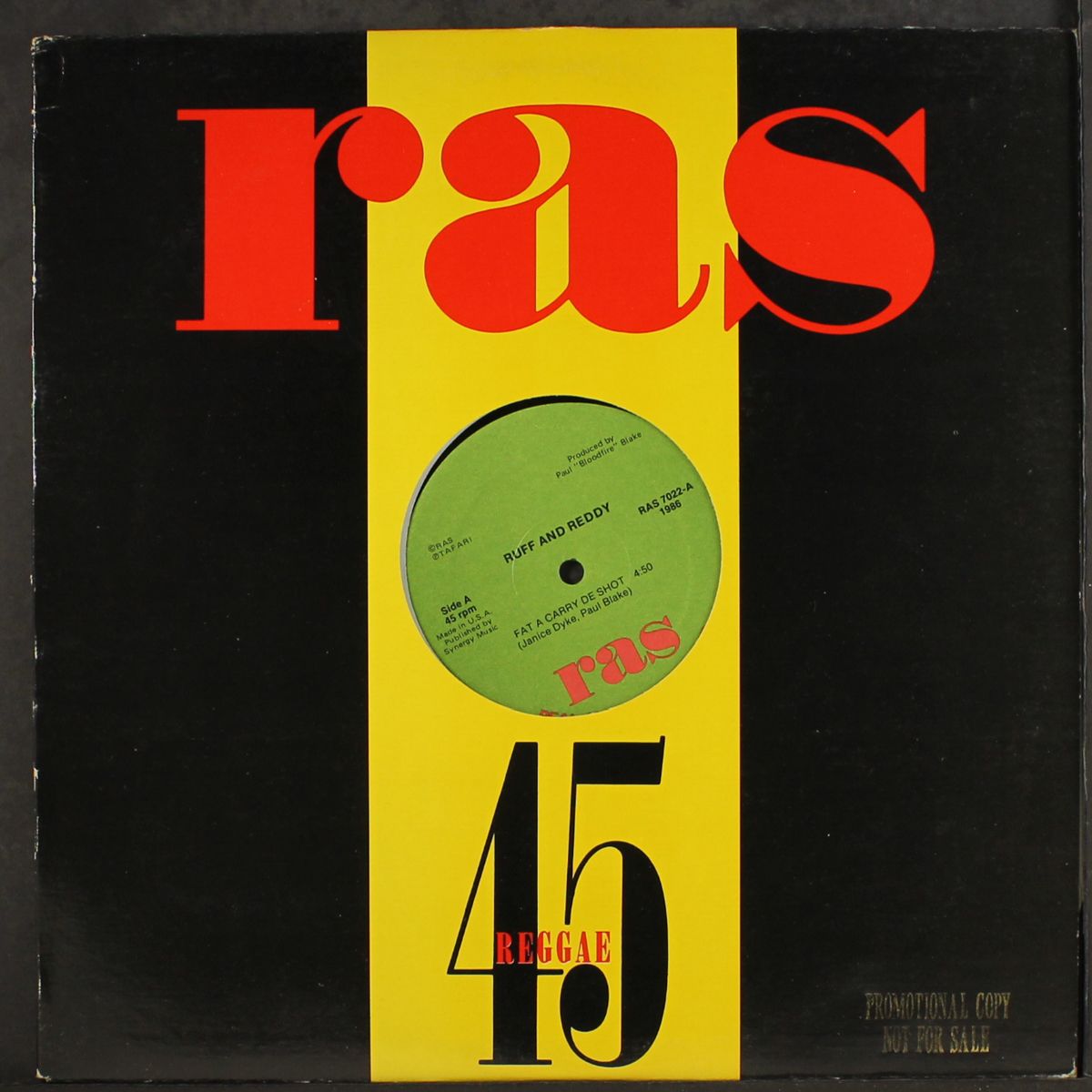 fat a carry de shot / big ting (instro) by RUFF & REDDY