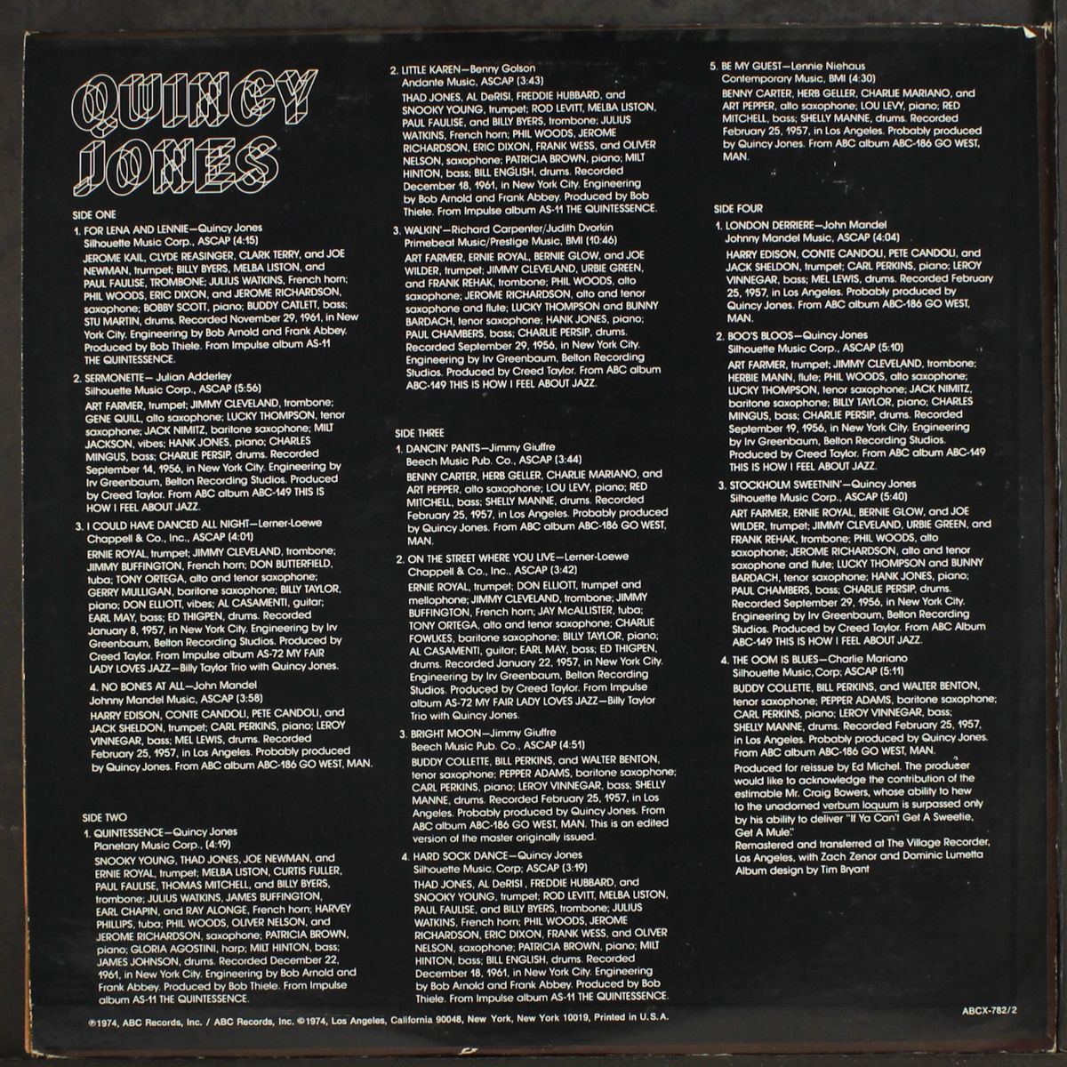 mode by QUINCY JONES