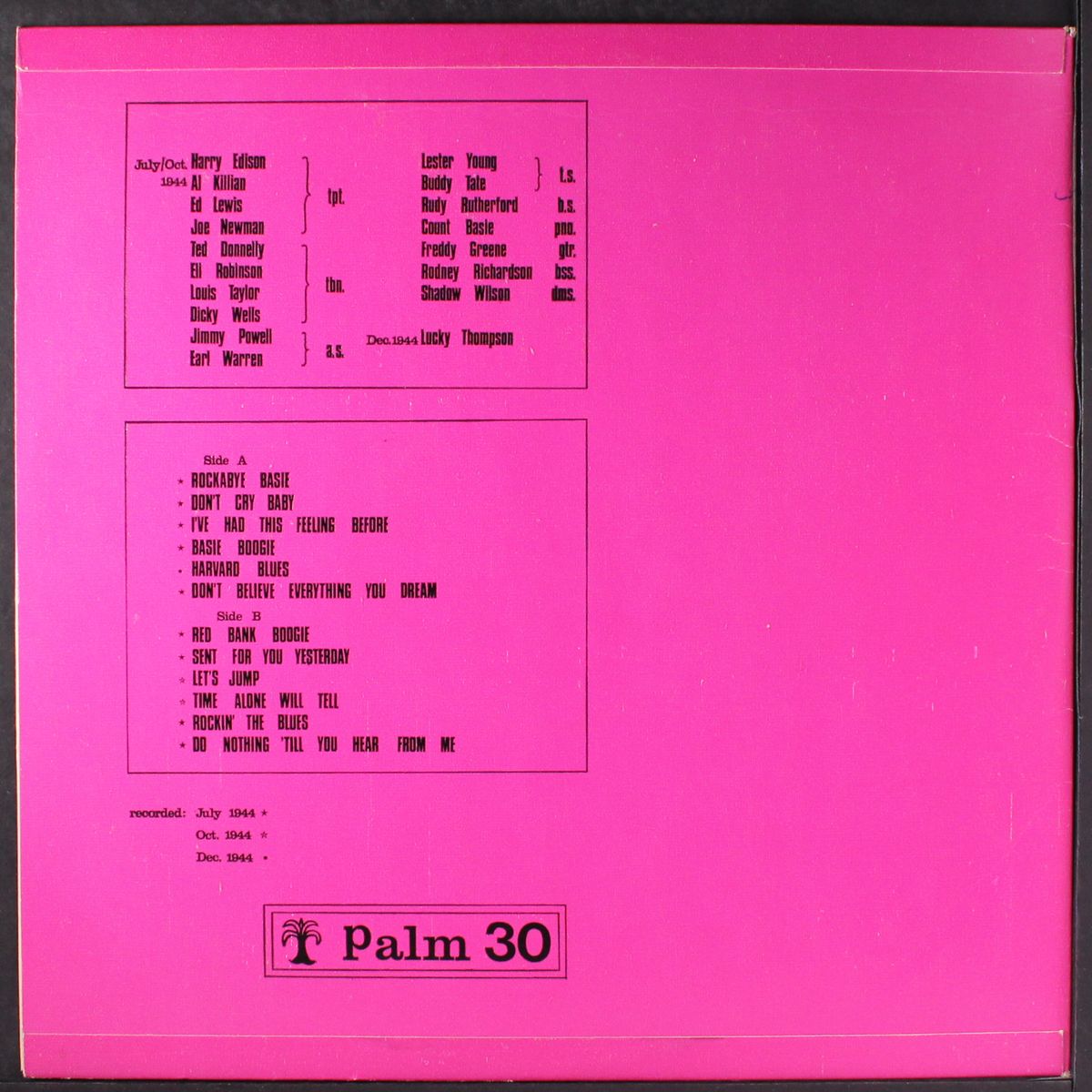 count basie & his orchestra by COUNT BASIE