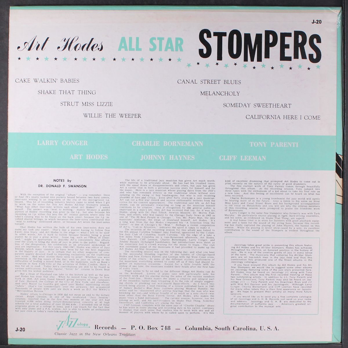 all star stompers by ART HODES