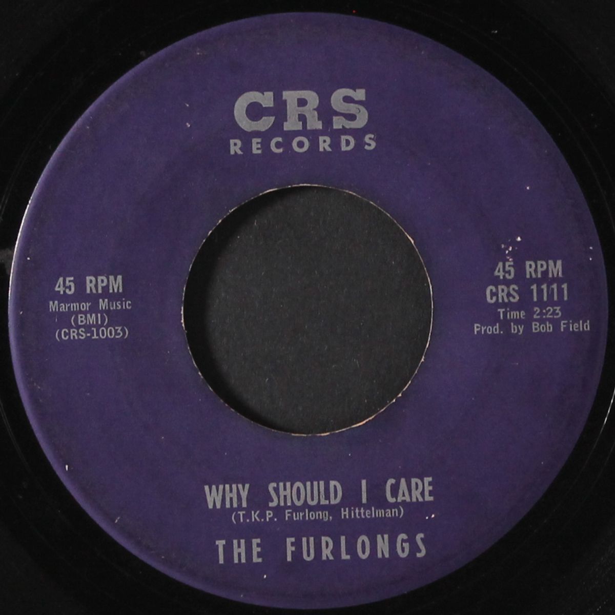 why should i care / where you belong by FURLONGS