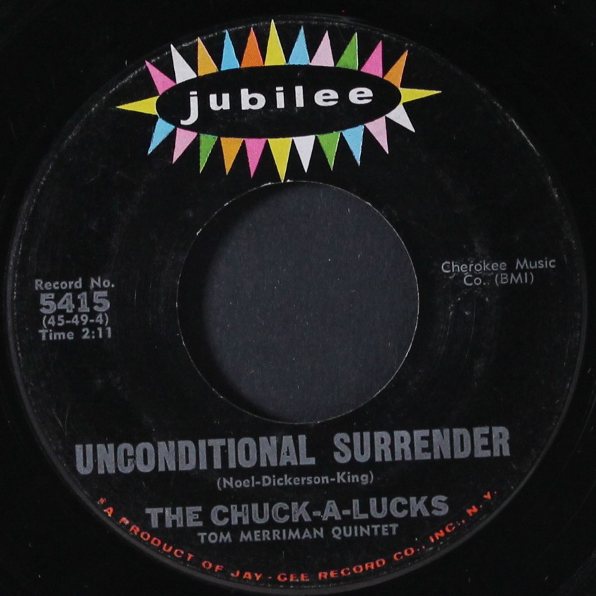 unconditional surrender / tarzan's date by CHUCK-A-LUCKS