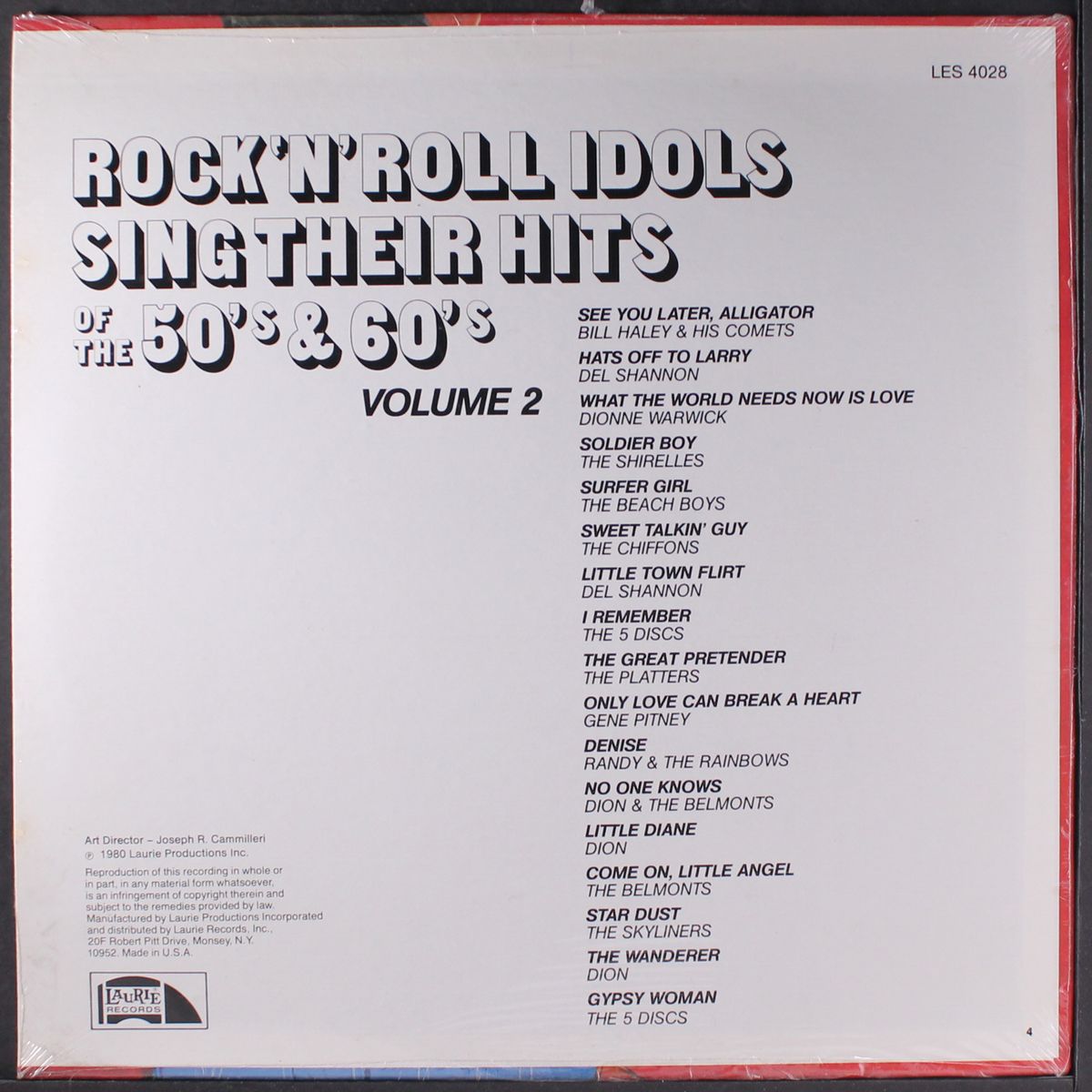 rock 'n' roll idols sing their hits, vol. 2 by VARIOUS