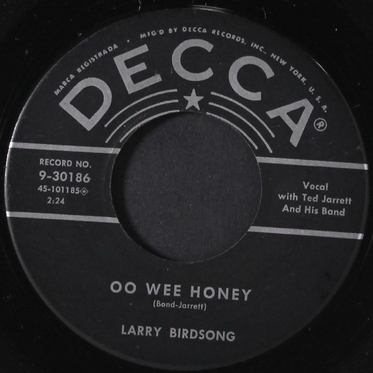 oo wee honey / let's try it again by LARRY BIRDSONG