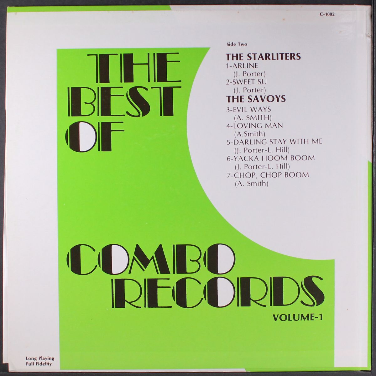 the best of combo records, vol. 1 by VARIOUS