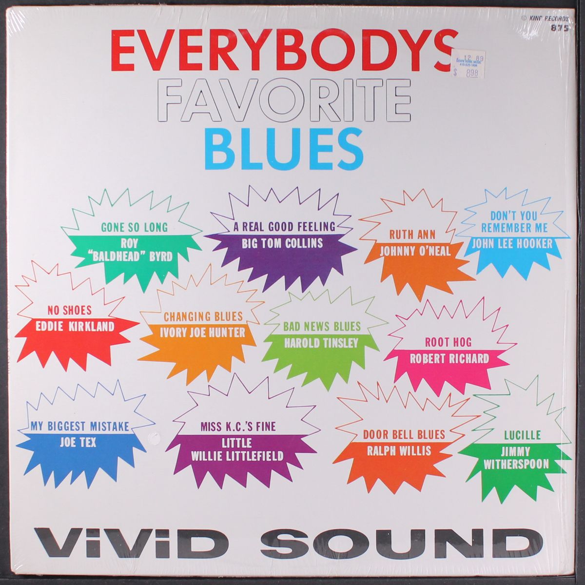 everybody's favorite blues by VARIOUS