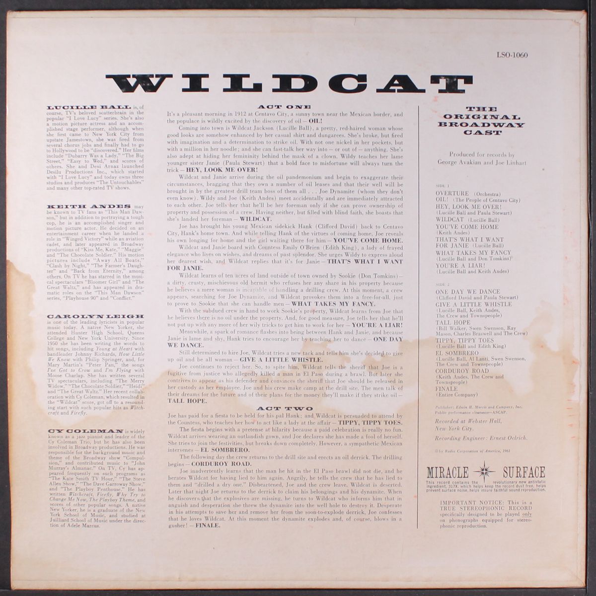 wildcat by ORIGINAL CAST