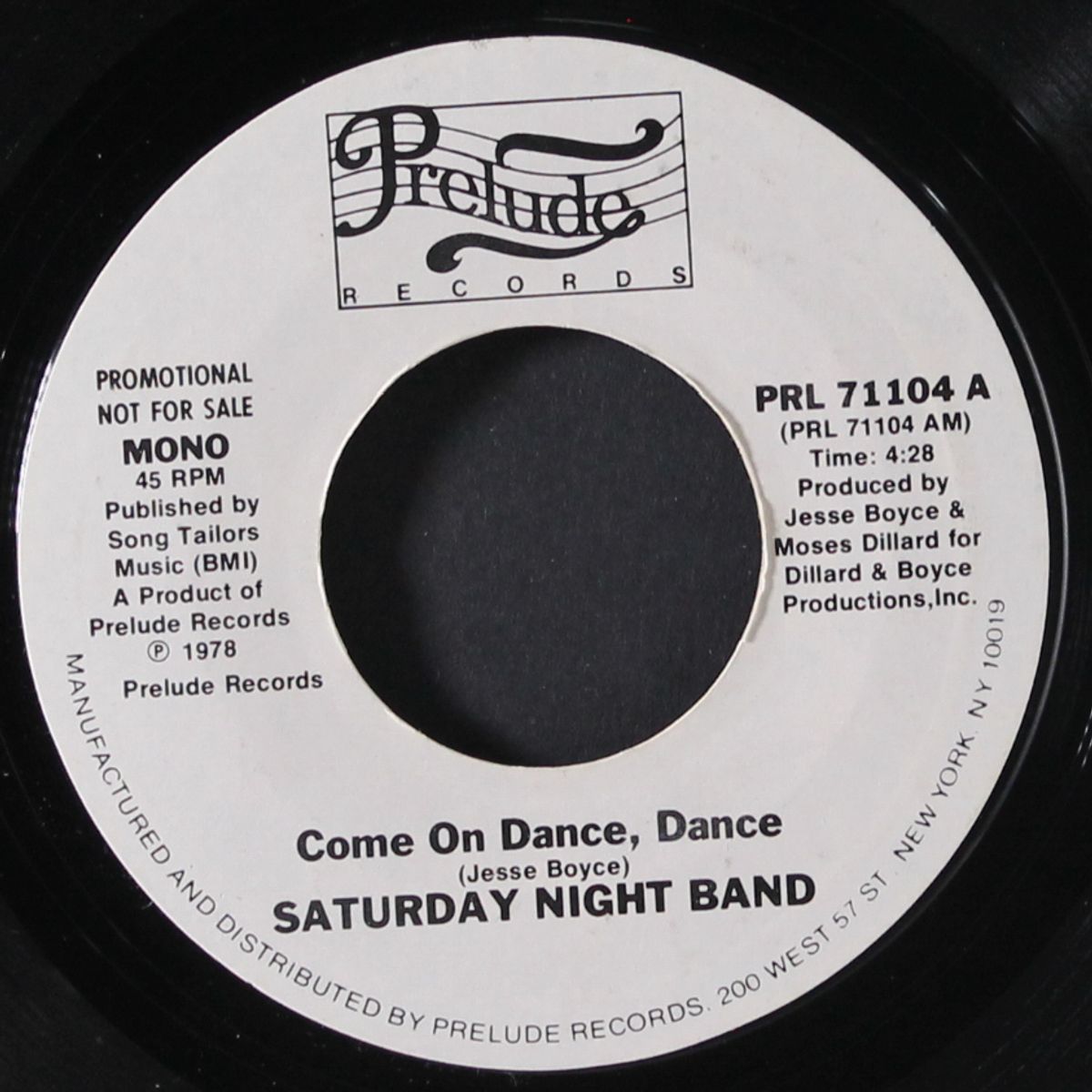 come on dance, dance / mono by SATURDAY NIGHT BAND