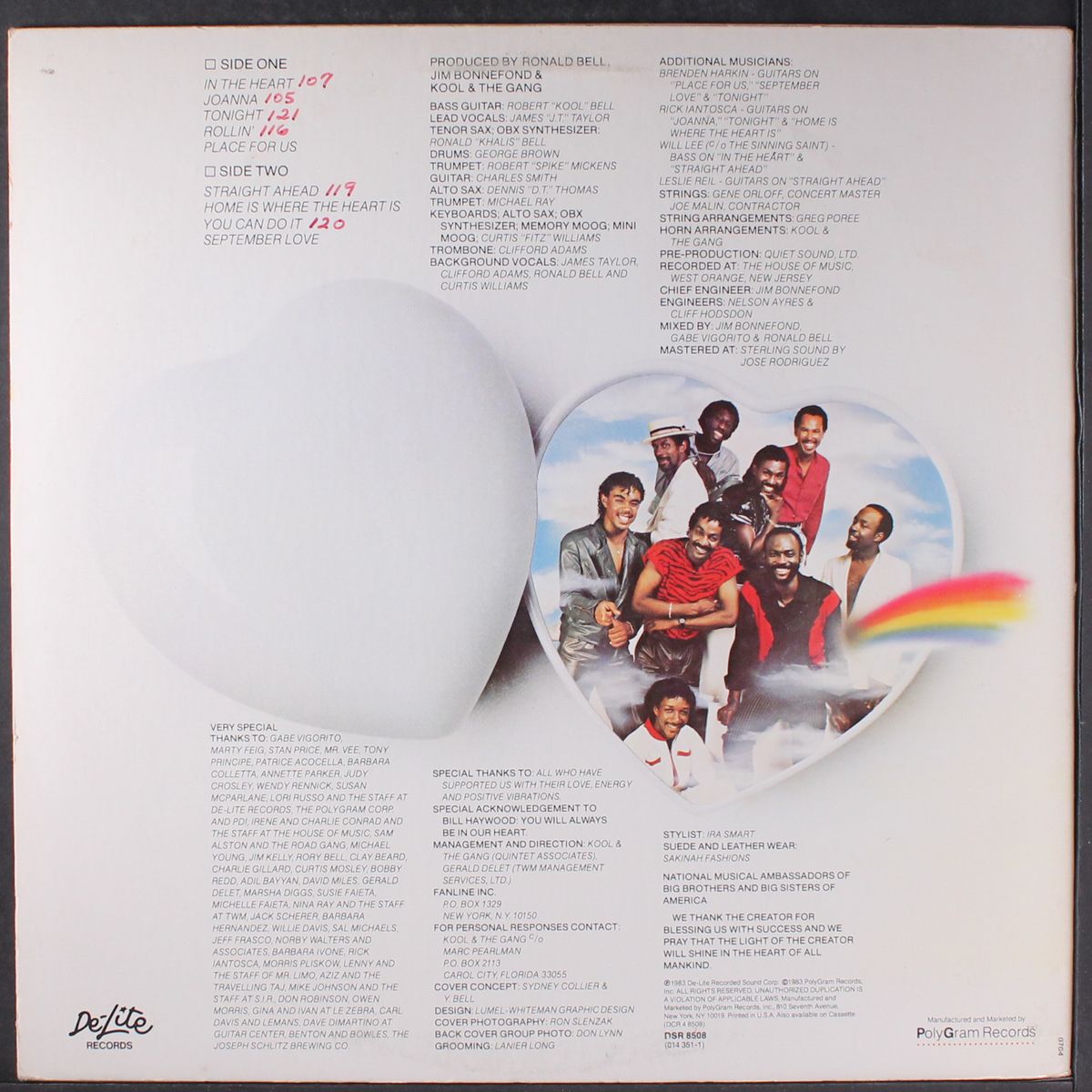 in the heart by KOOL & THE GANG