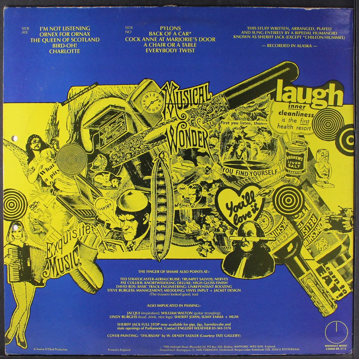 laugh yourself awake by SHERIFF JACK