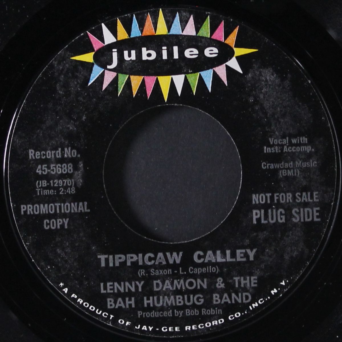 tippicaw calley / sookie mama by LENNY DAMON & BAH HUMBUG BAND