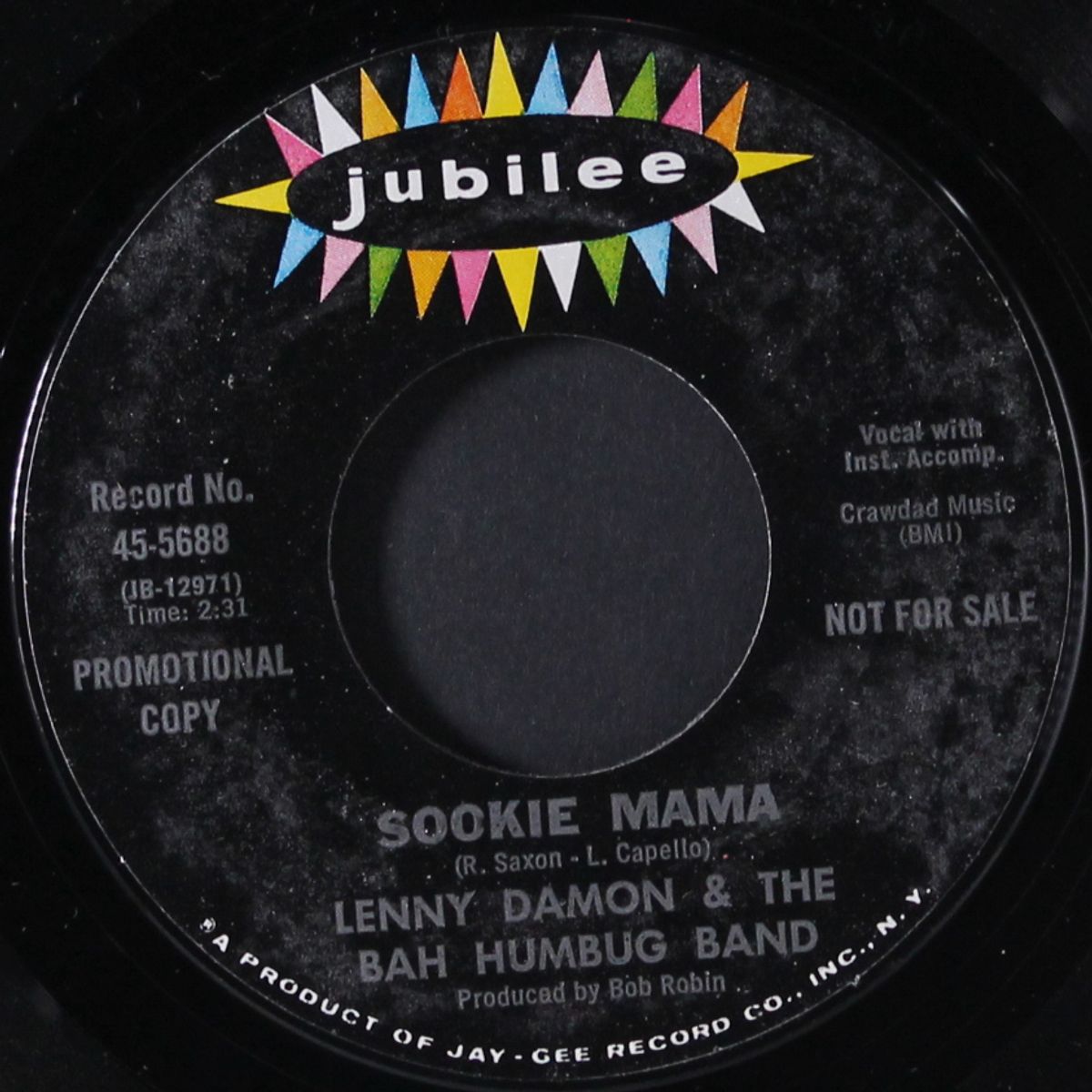 tippicaw calley / sookie mama by LENNY DAMON & BAH HUMBUG BAND