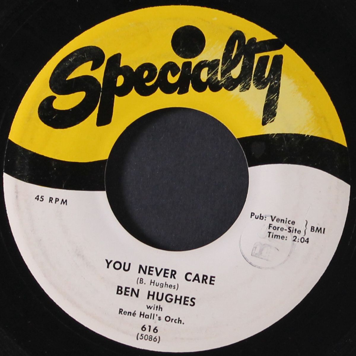 i need someone to love me / you never care by BEN HUGHES