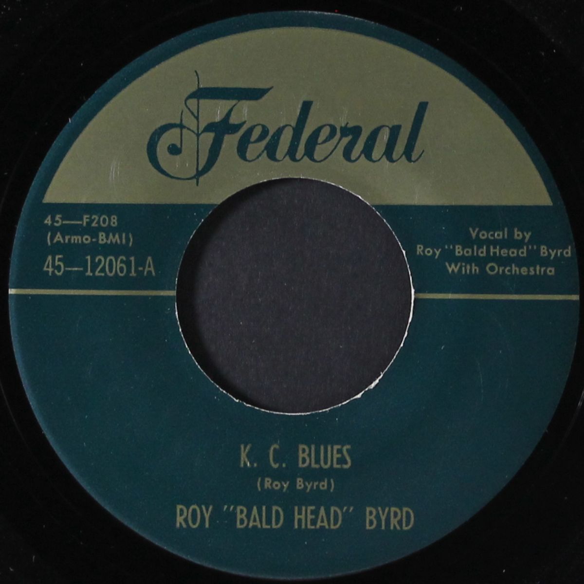 k.c. blues / curley haired baby by ROY 'BALD HEAD' BYRD