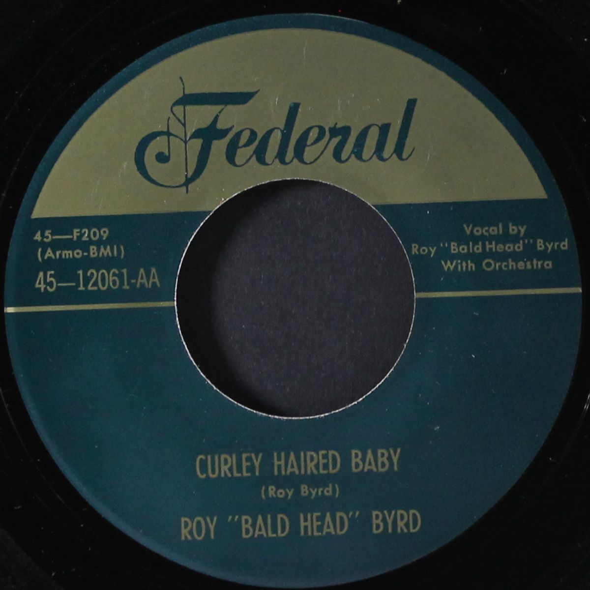 k.c. blues / curley haired baby by ROY 'BALD HEAD' BYRD