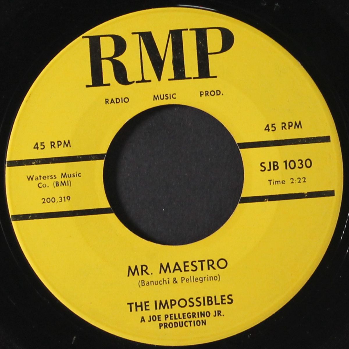 mr. maestro / well it's alright by IMPOSSIBLES