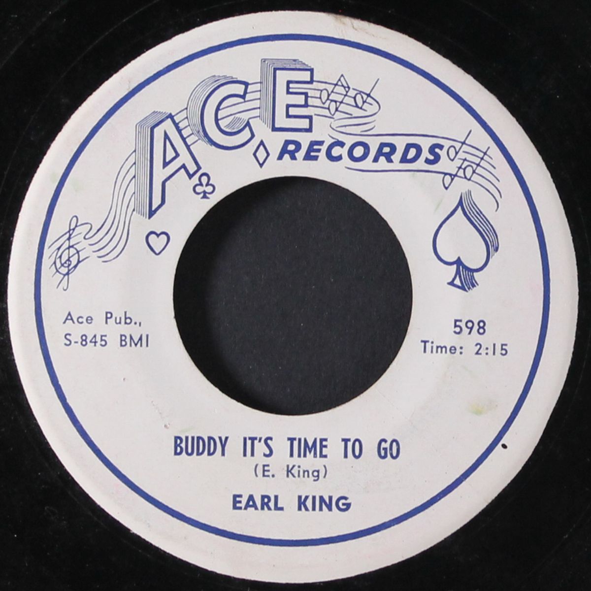 buddy it's time to go / don't you know you're wrong by EARL KING