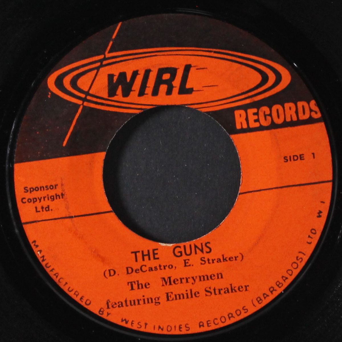 the guns / calypso island by MERRYMEN