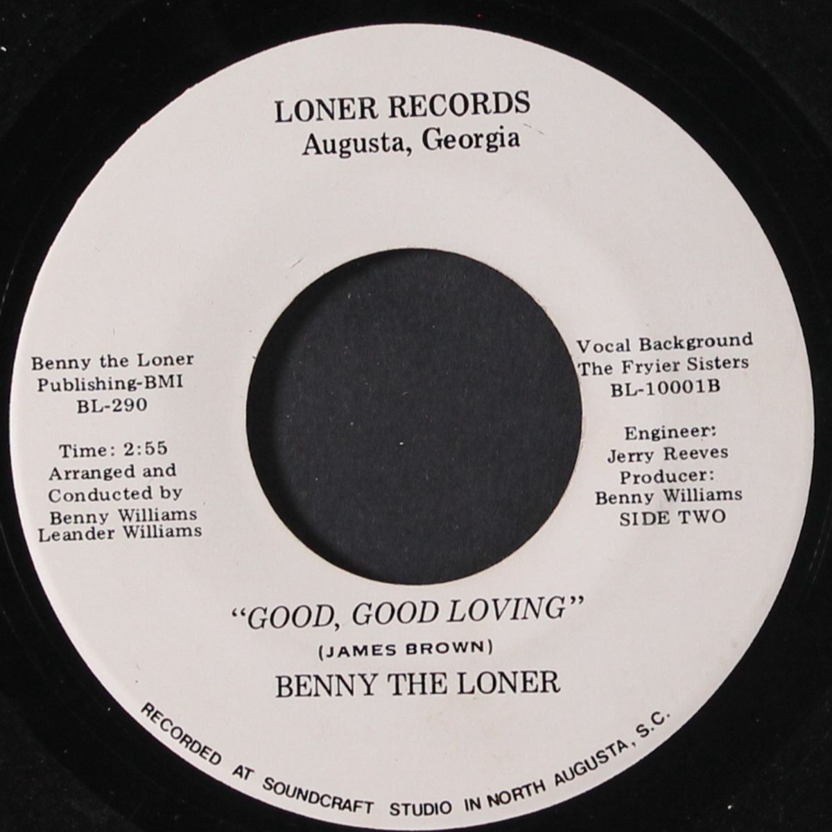 every woman needs a good man / good, good loving by BENNY THE LONER