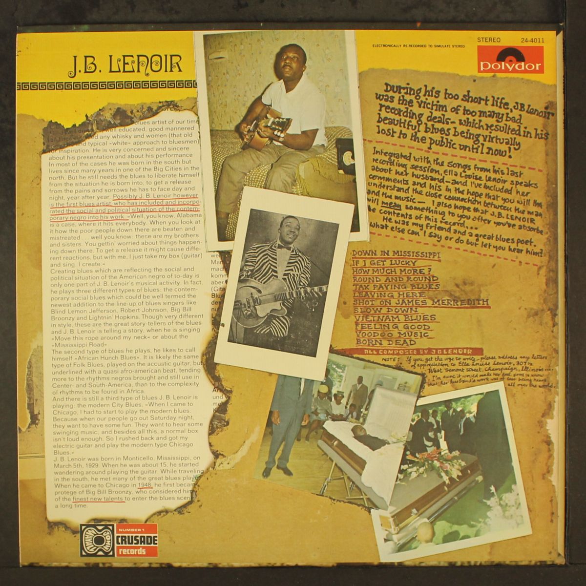 j.b. lenoir by J.B. LENOIR