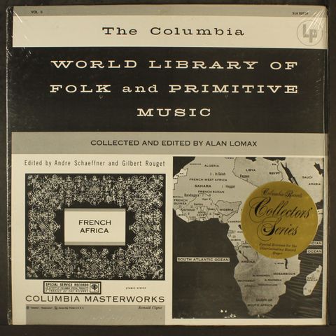 ALAN LOMAX, ANDRE SCHAEFFNER, GILBERT ROUGET