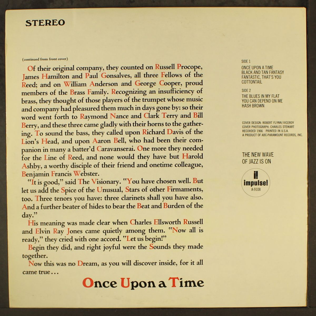 once upon a time by EARL HINES
