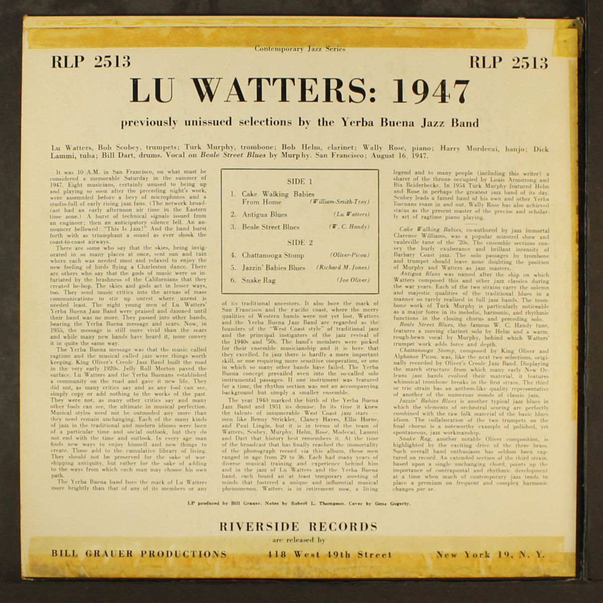 1947 by LU WATTERS