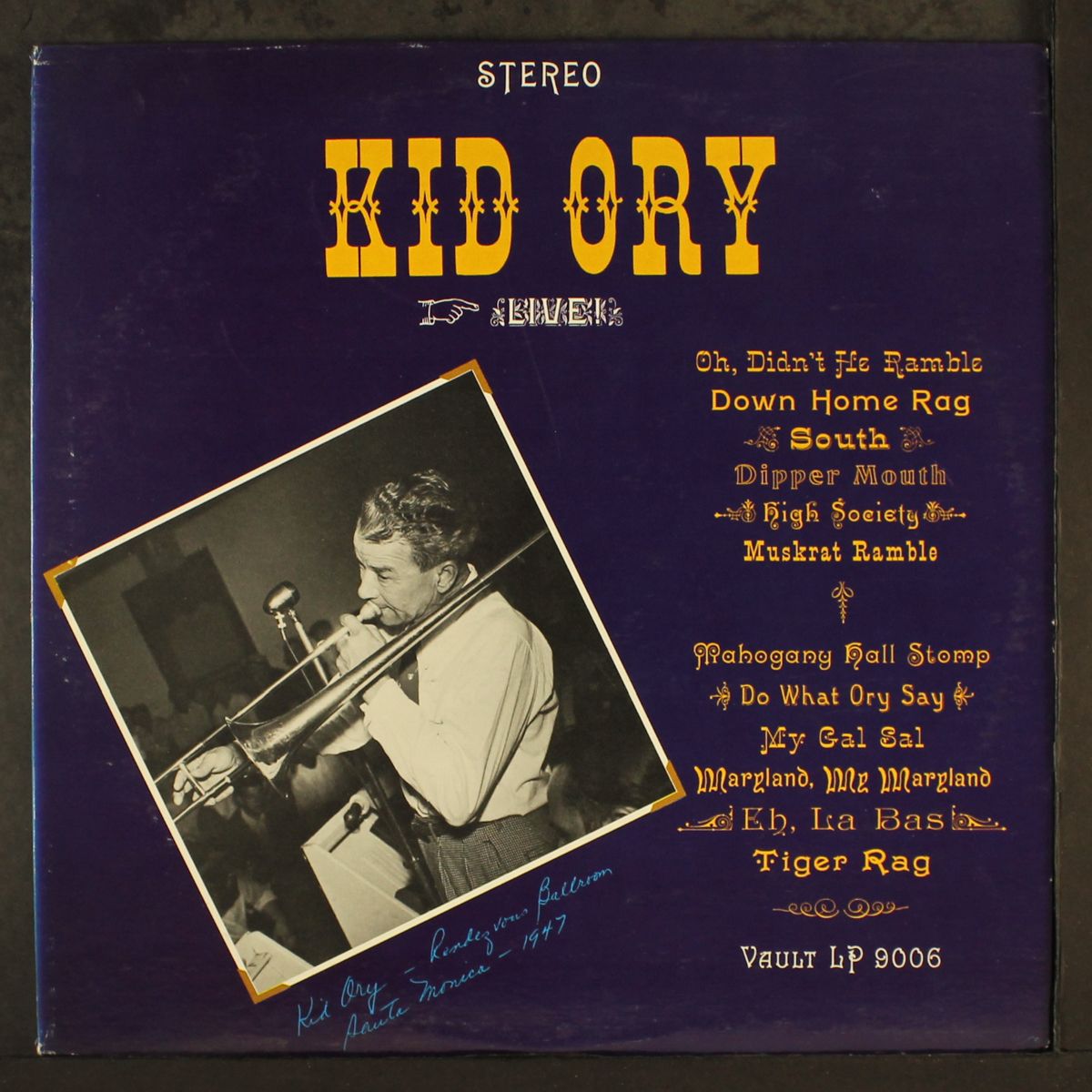 live by KID ORY