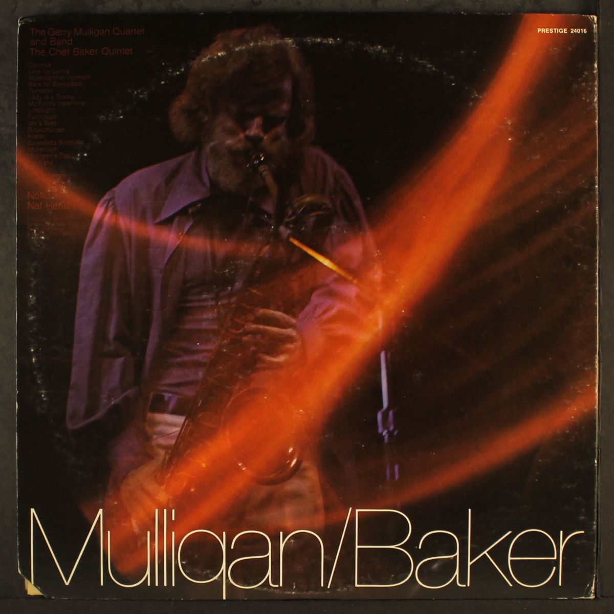 mulligan / baker by GERRY MULLIGAN / CHET BAKER
