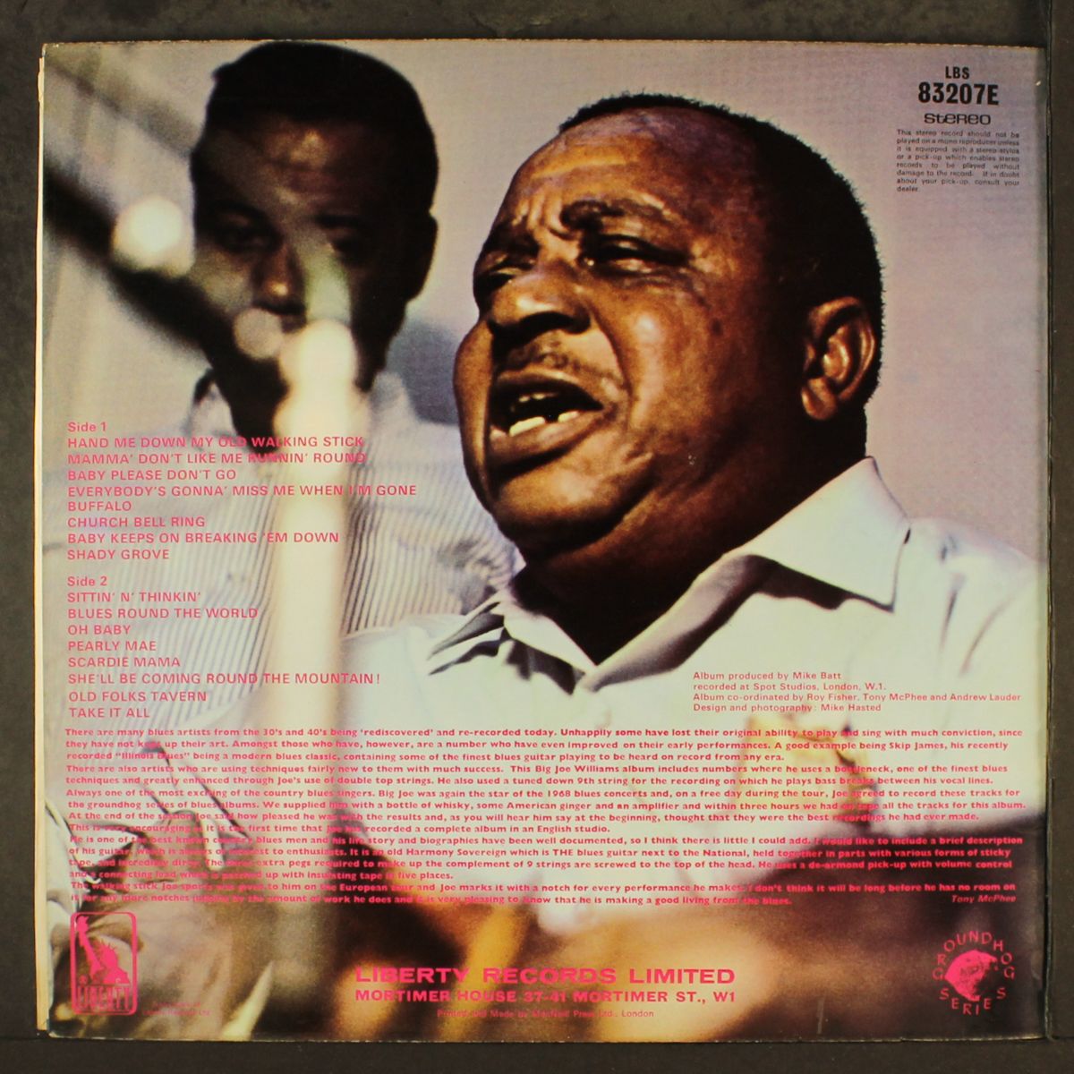 hand me down my walking stick by BIG JOE WILLIAMS