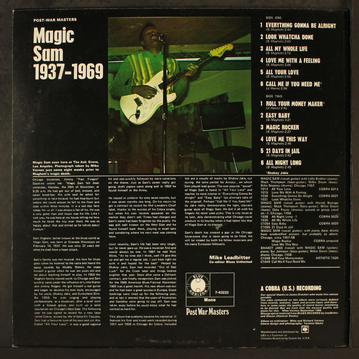 (1937-1969) by MAGIC SAM