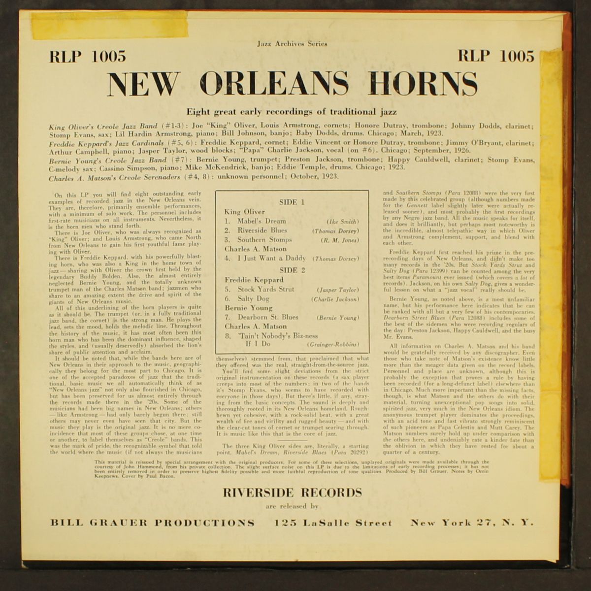 new orleans horns by VARIOUS