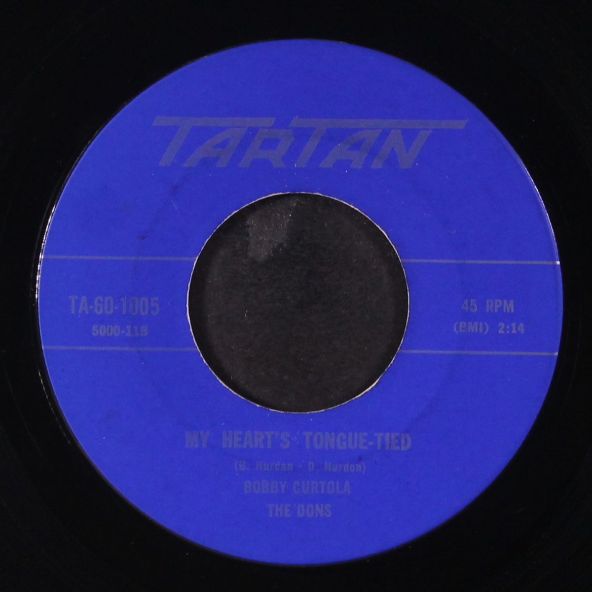 don't you sweetheart me / my heat's tongue-tied by BOBBY CURTOLA
