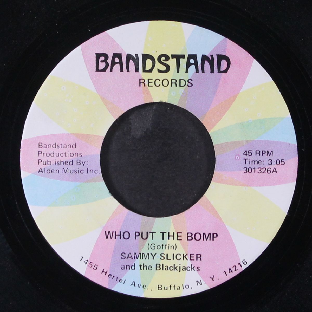 who put the bomp / silhouettes by SAMMY SLICKER & BLACKJACKS