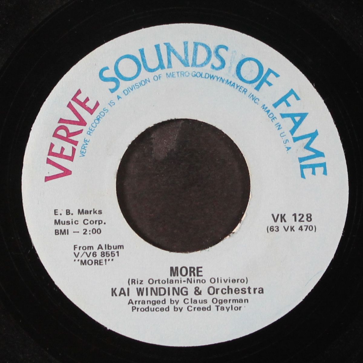 more / comin' home baby by KAI WINDING