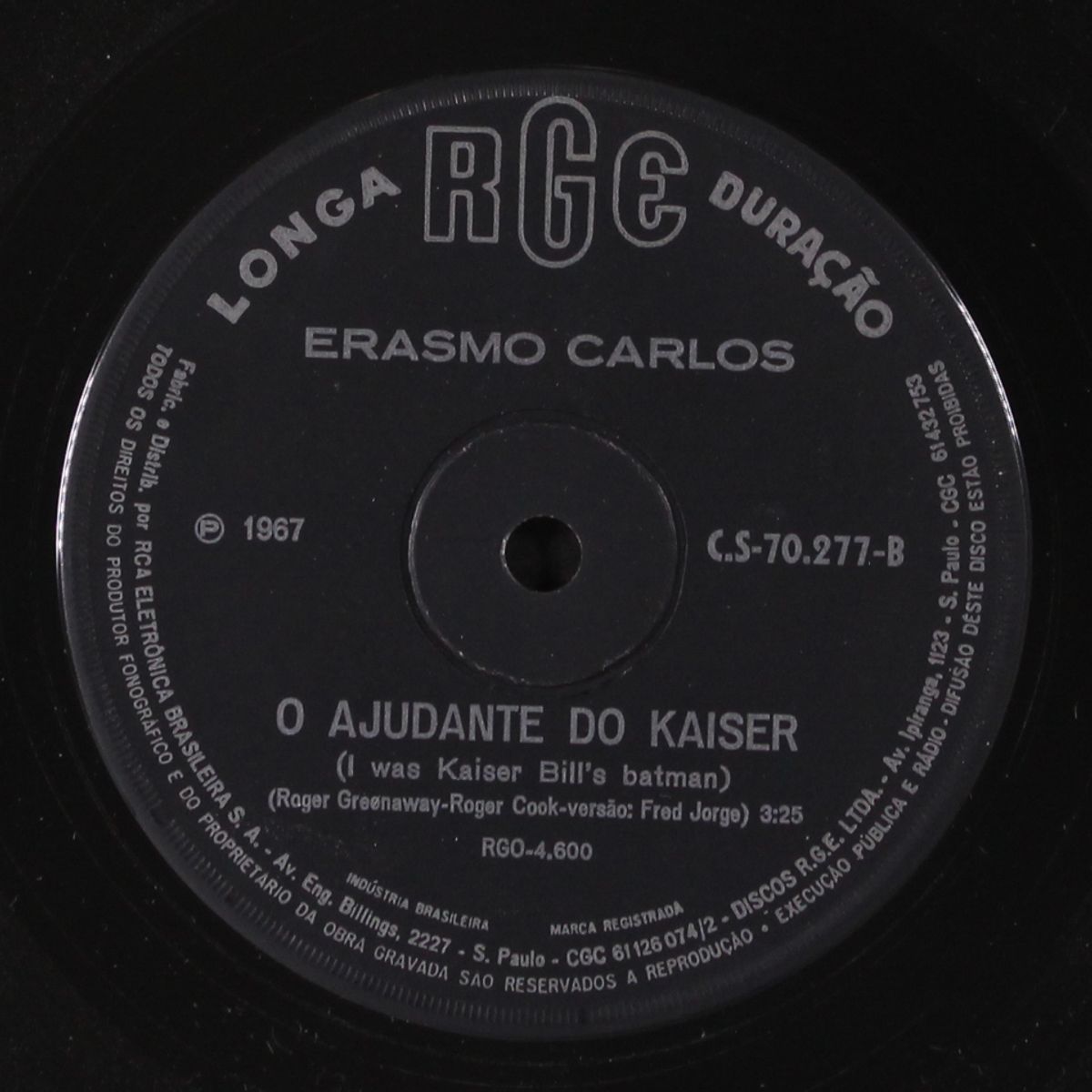 caramelo / o ajudante do kaiser by ERASMO CARLOS
