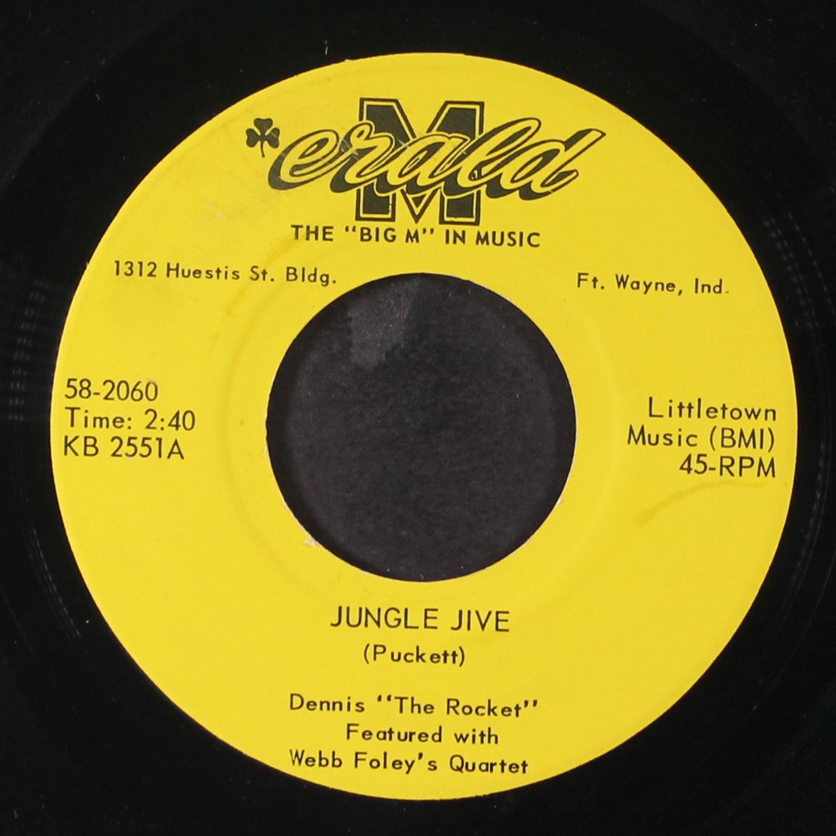 jungle jive / teen-age-girl by DENNIS "THE ROCKET"
