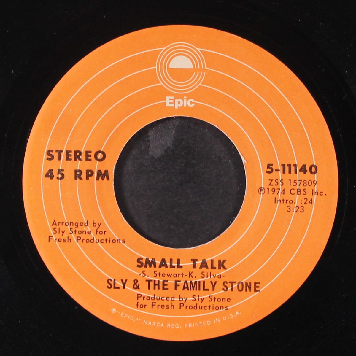 time for livin' / small talk by SLY & FAMILY STONE