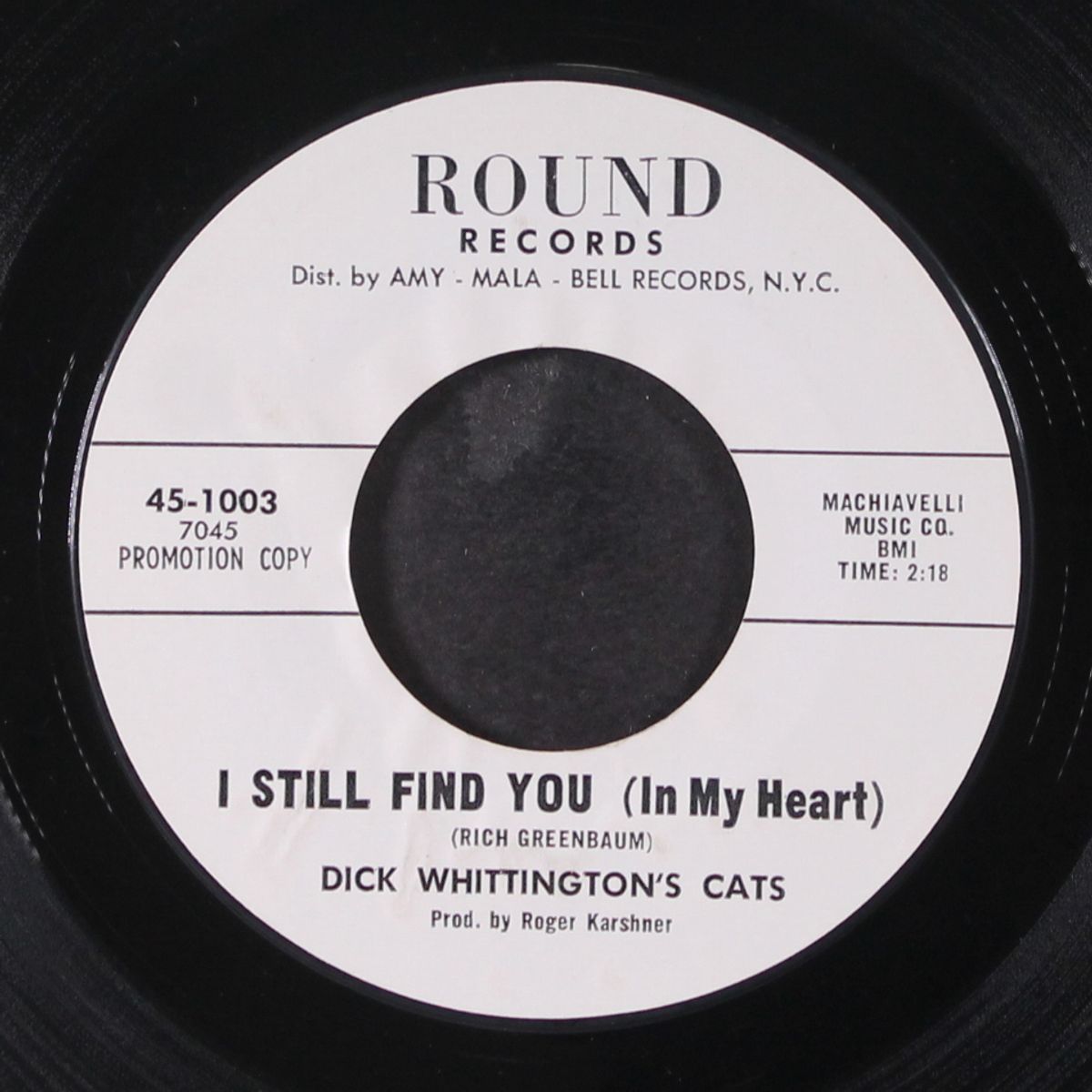 in the midnight hour / i still find you by DICK WHITTINGTON'S CATS