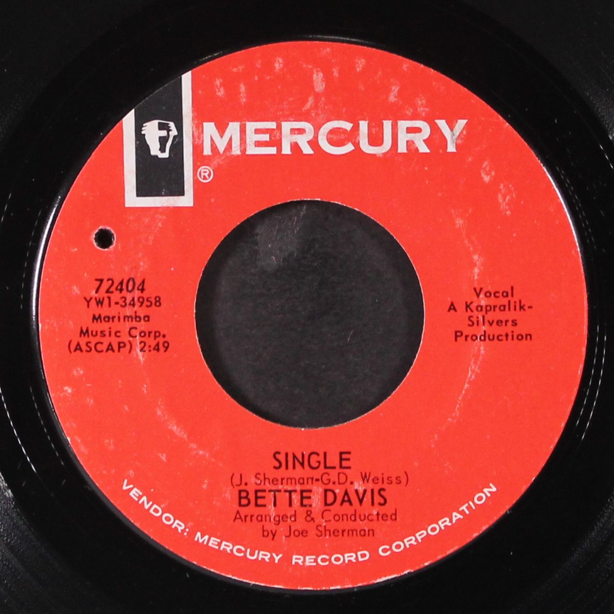 single / oh, what it seemed to be by BETTE DAVIS