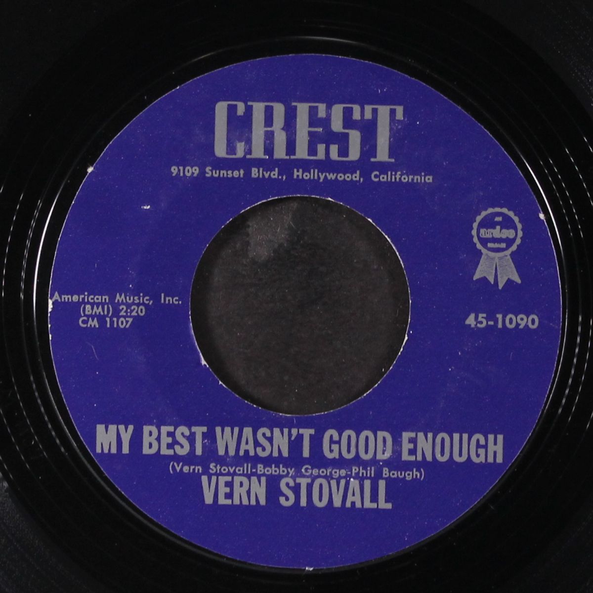 that's all it takes / my best wasn't good enough by VERN STOVALL