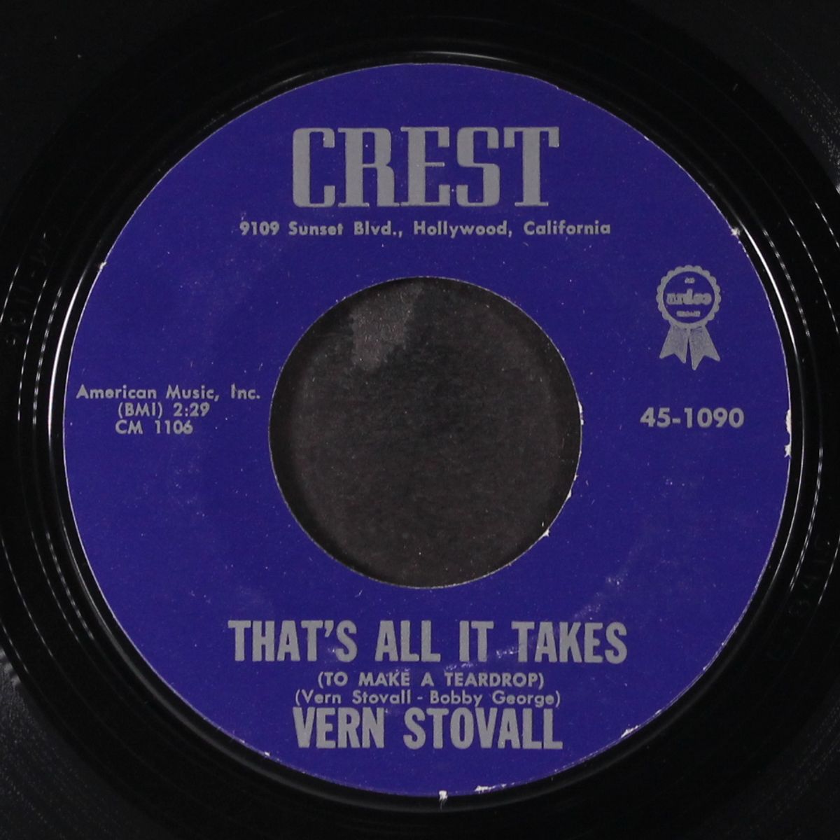 that's all it takes / my best wasn't good enough by VERN STOVALL