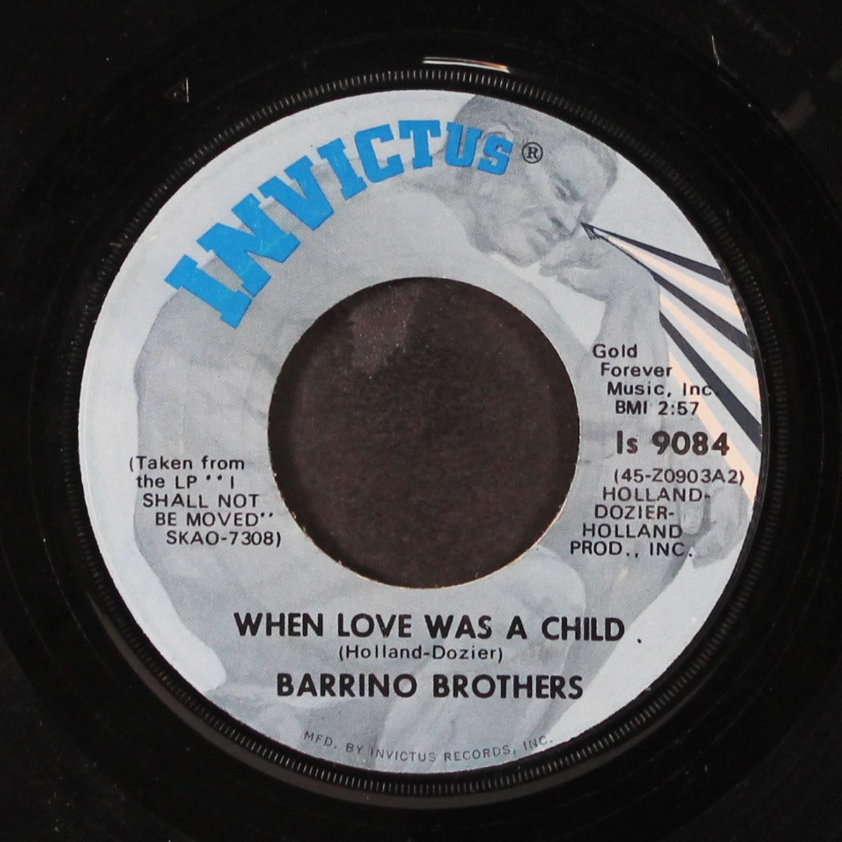 i shall not be moved / when love was a child by BARRINO BROTHERS