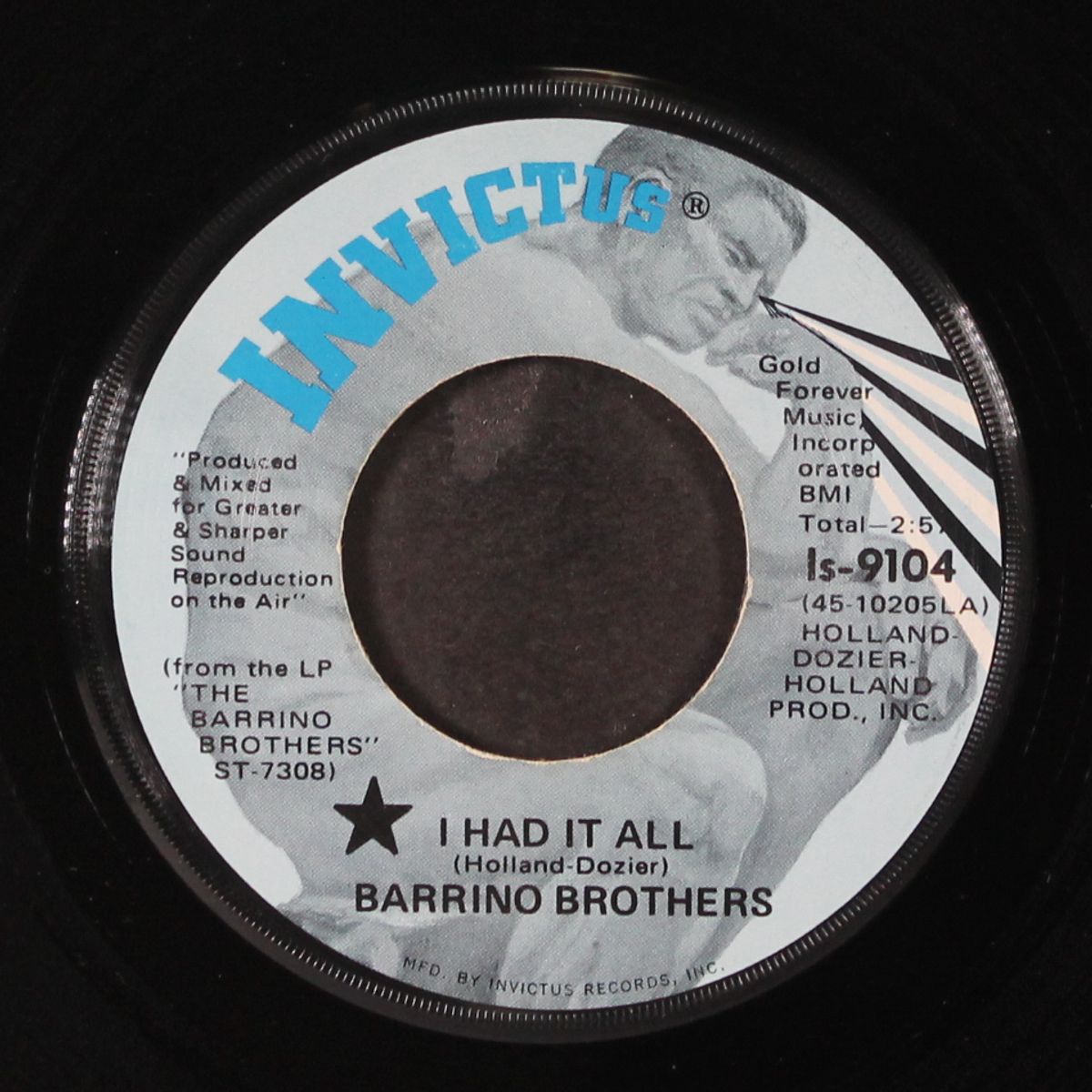 i shall not be moved / i had it all by BARRINO BROTHERS